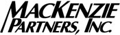 (MACKENZIE PARTNERS, INC. LOGO)